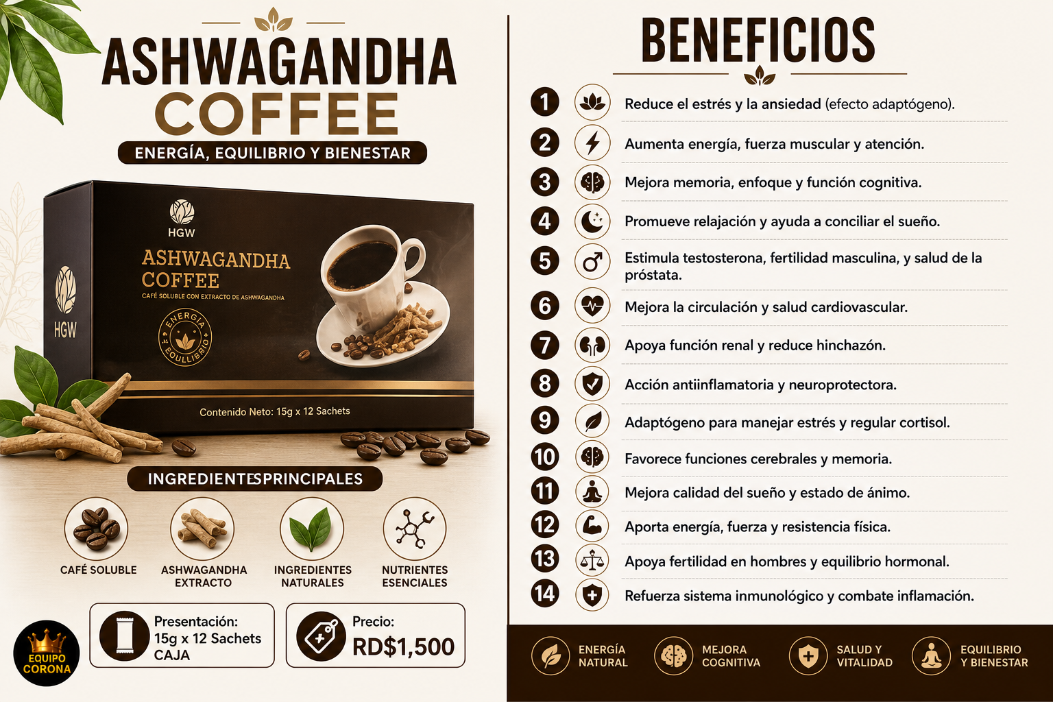 Ashwagandha Coffee