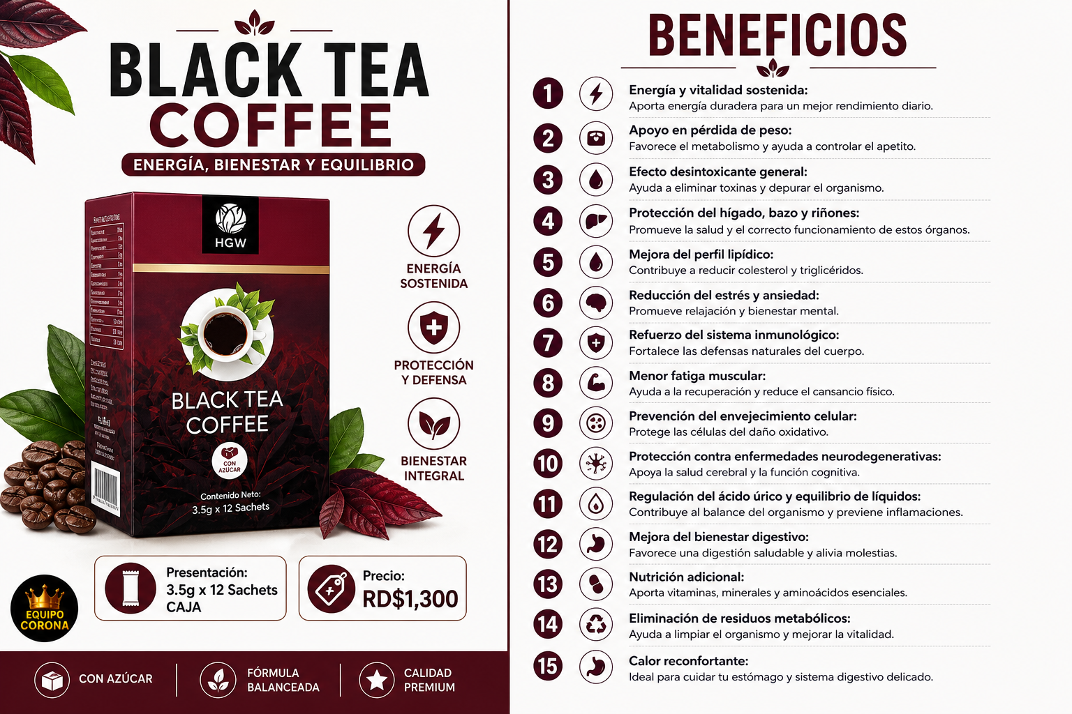 Black Tea Coffee