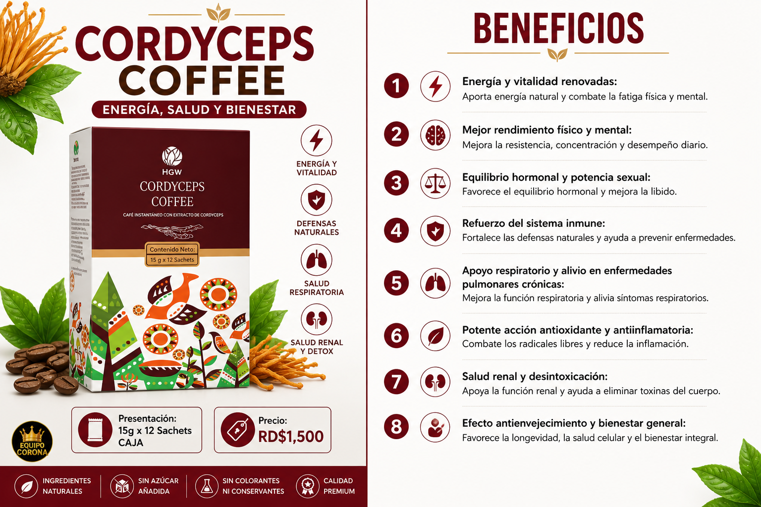 Cordyceps Coffee