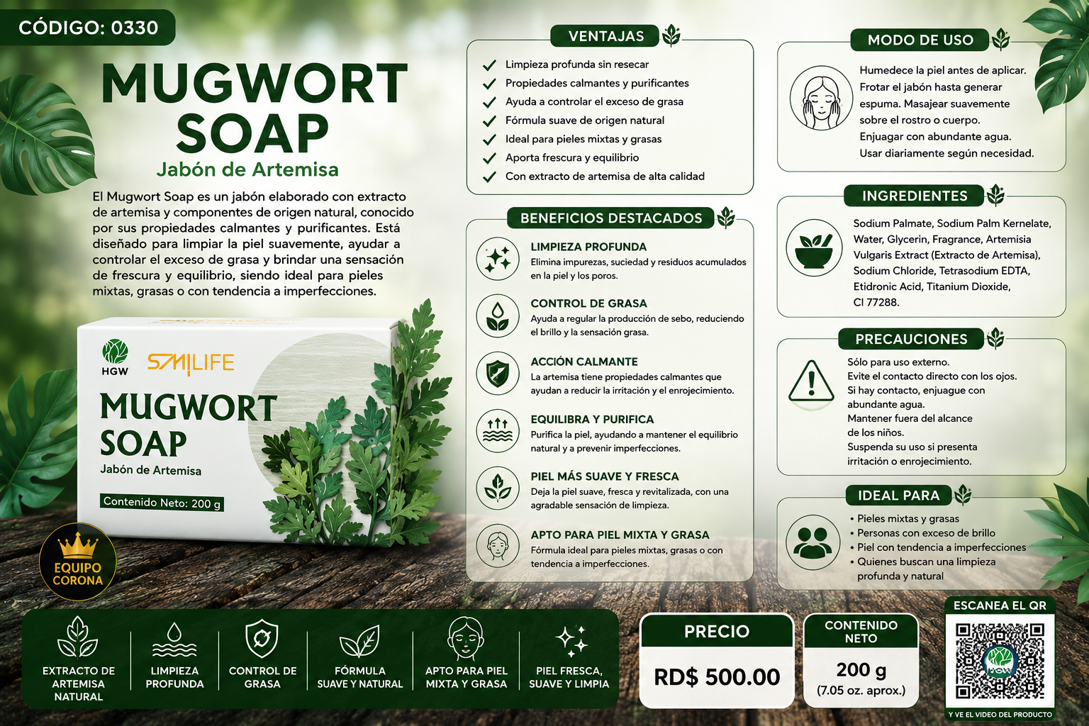 Mugwort Soap