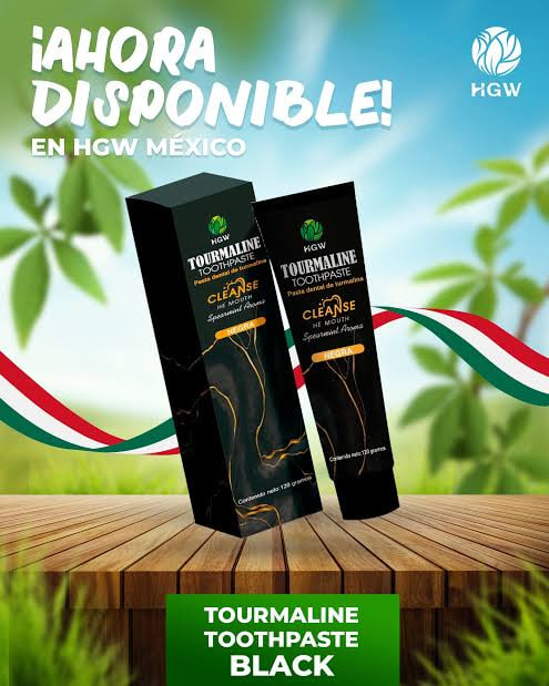 Tourmaline Toothpaste Negra